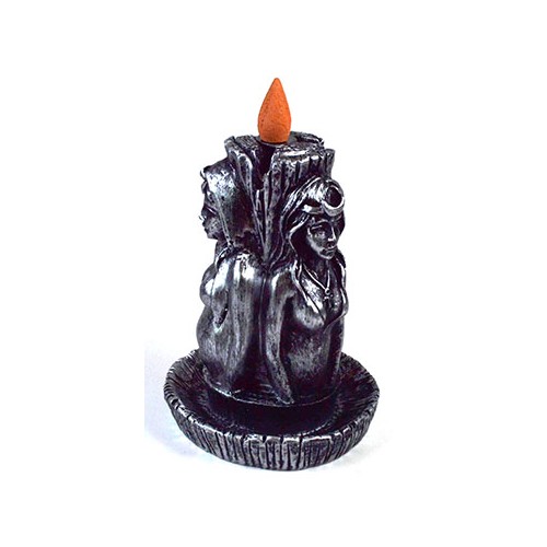 5.5 inch Maiden Mother Crone Incense Burner