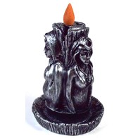 5.5 inch Maiden Mother Crone Incense Burner