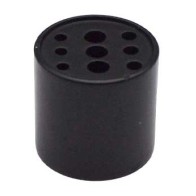 Black Brass Incense Holder 3/4 inch