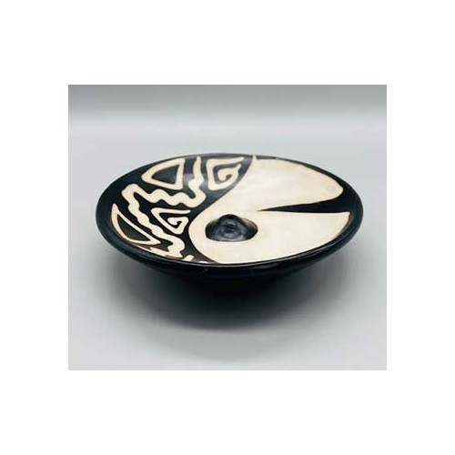 Peruvian Ceramic Incense Burner for Stick Incense