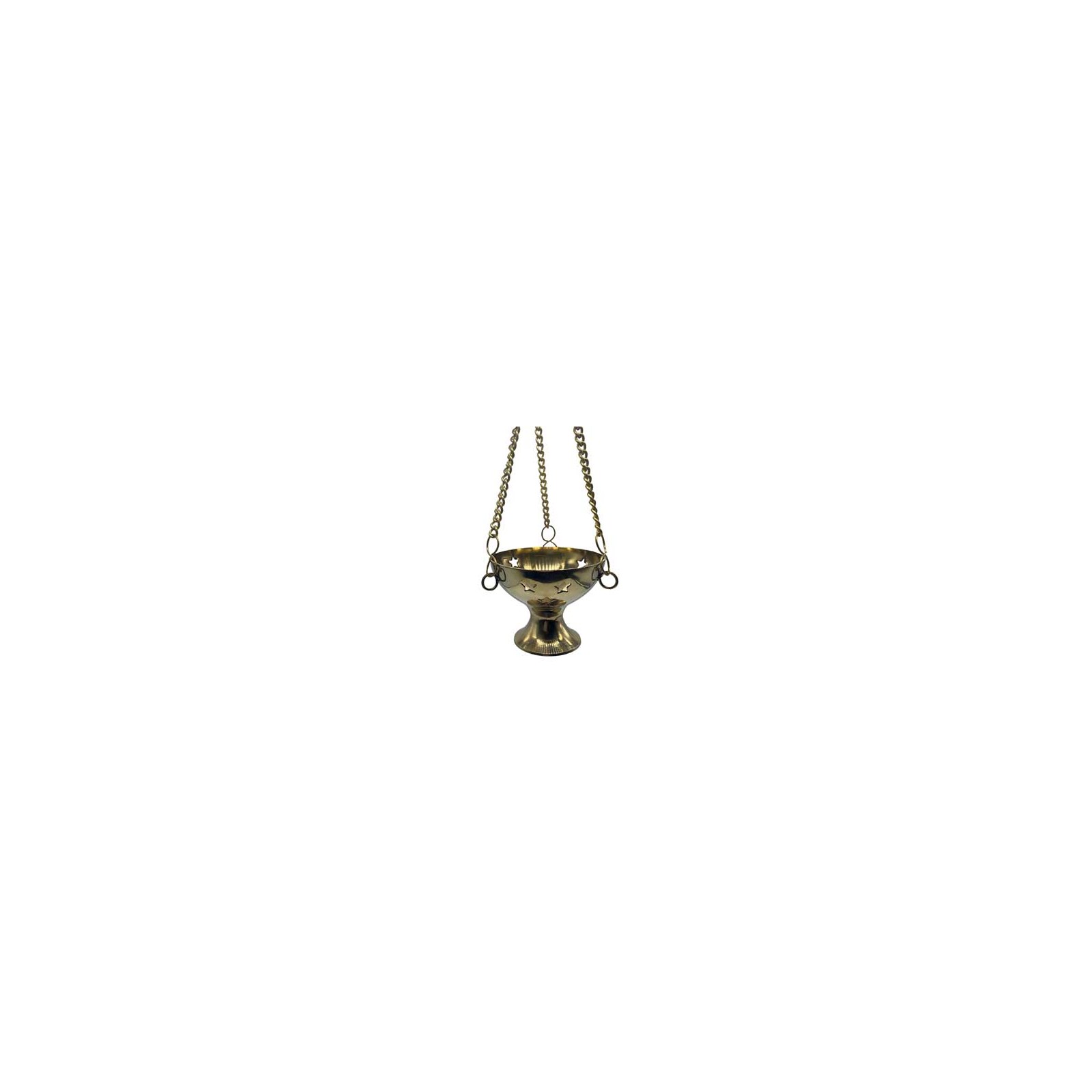 Hanging Brass Incense Burner for Aromatherapy