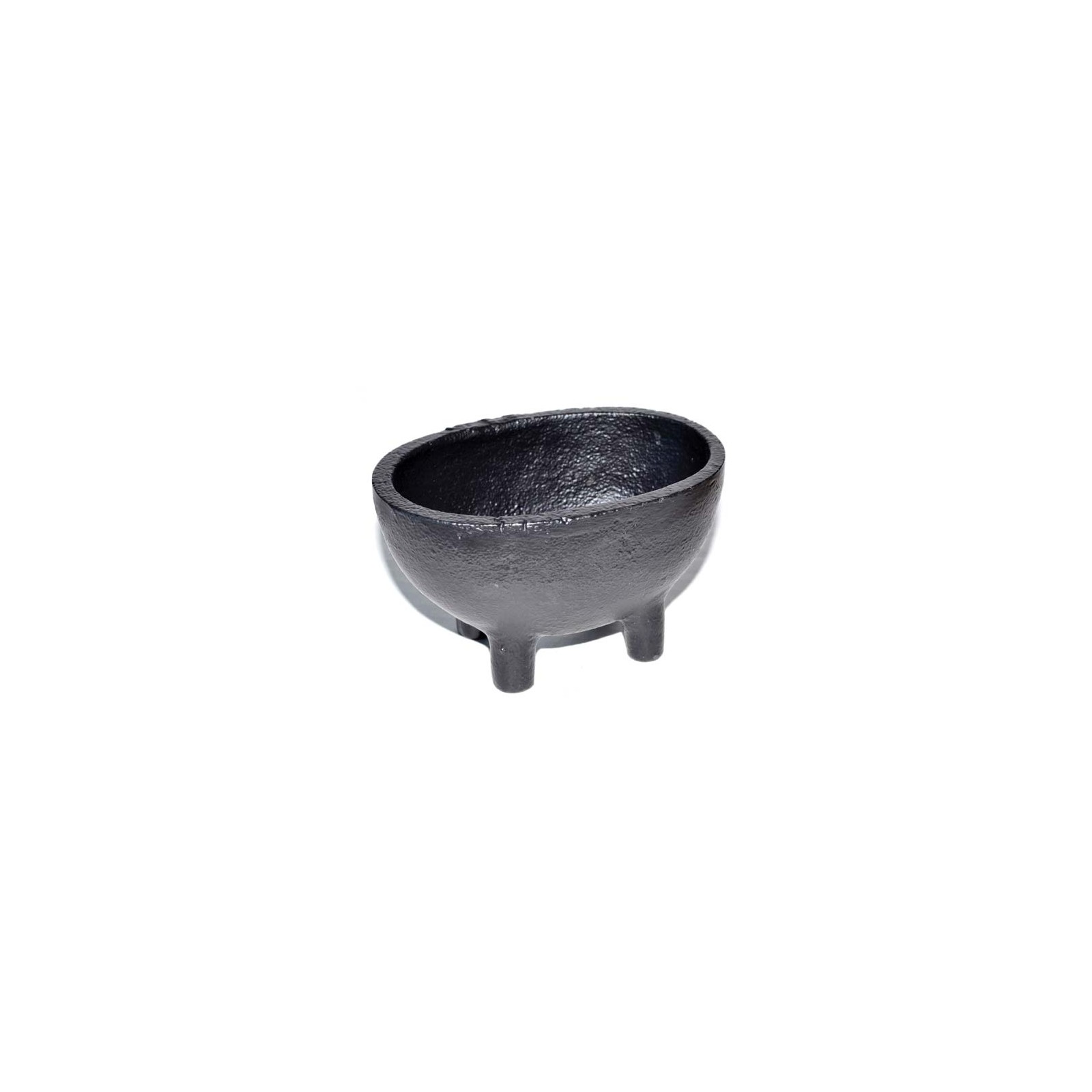 2 1/2" Oval Cast Iron Cauldron