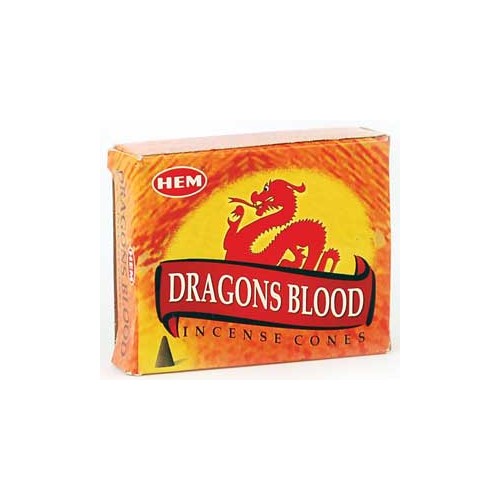 Dragon's Blood Incense Cones for Protection