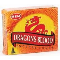 Dragon's Blood Incense Cones for Protection