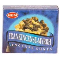 Frankincense & Myrrh Incense Cones Set