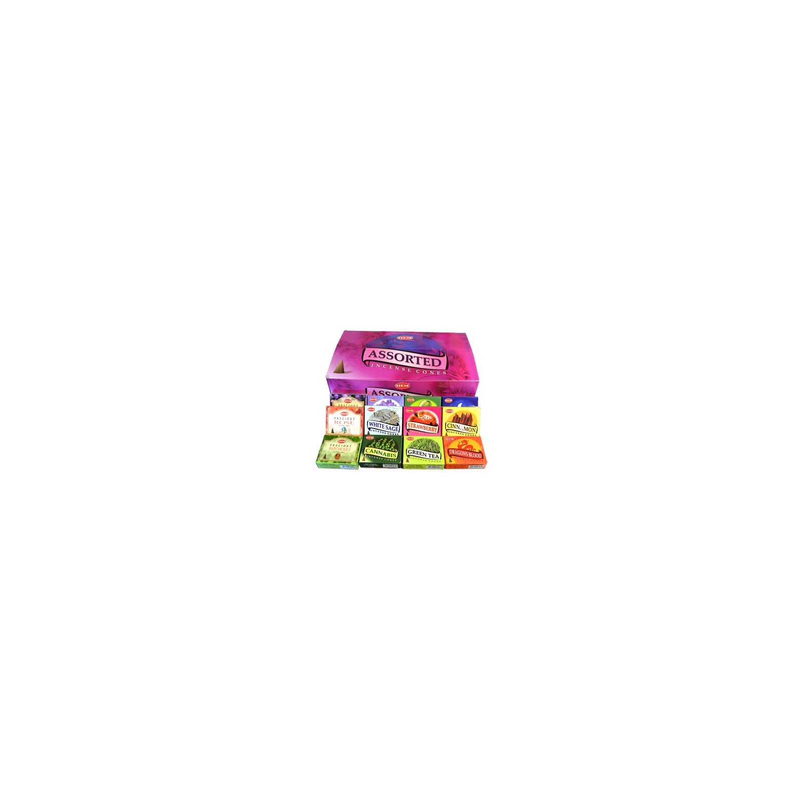 Variety Pack of HEM Incense Cones