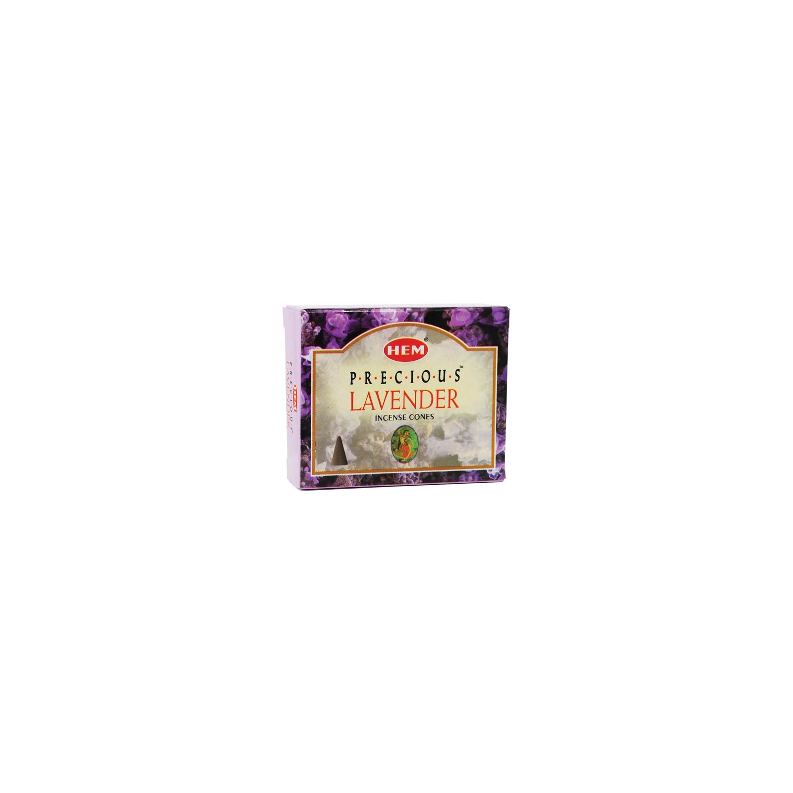 Lavender HEM Incense Cones 10 Pack for Relaxation