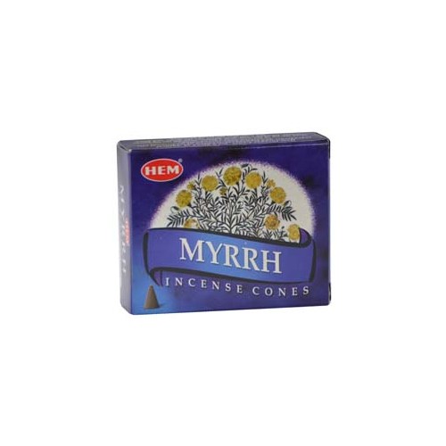 Myrrh Incense Cones for Spiritual Rituals