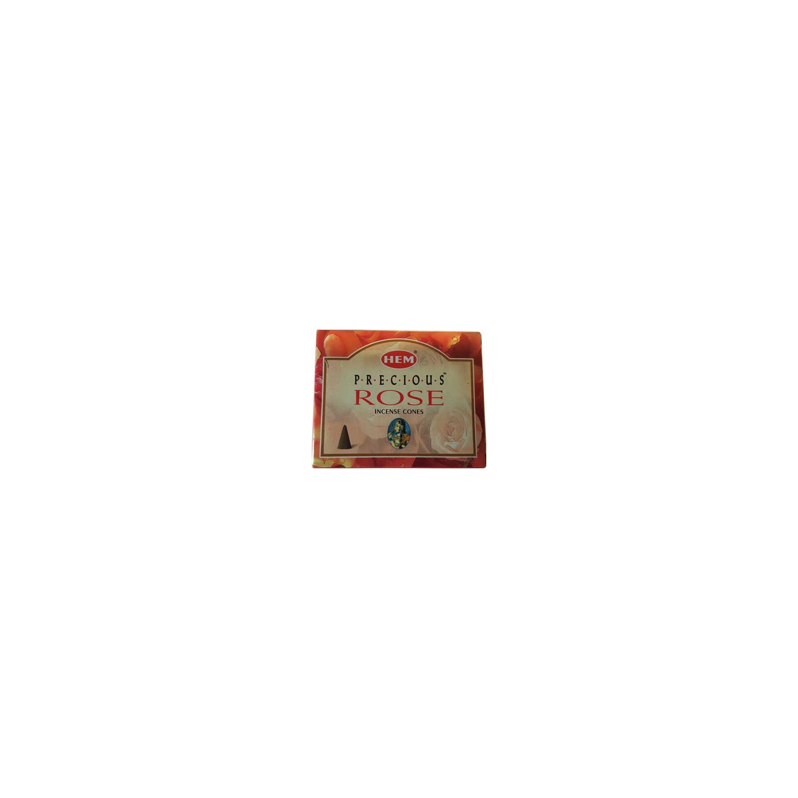 Precious Rose HEM Cone Incense