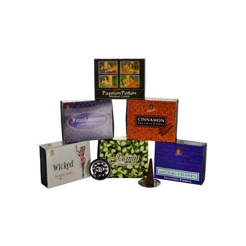 Myrrh Kamini Incense Cones - Aromatic Experience