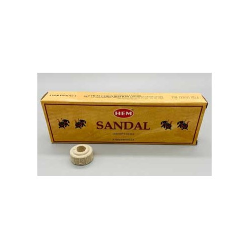 Dhoop de Sándalo HEM 25gms para Meditación