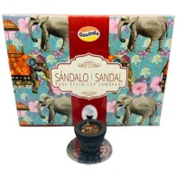 Set de 12 Tazas de Dhoop de Carbón de Sándalo