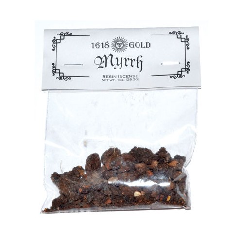 Granular Myrrh Incense 1 oz for Rituals