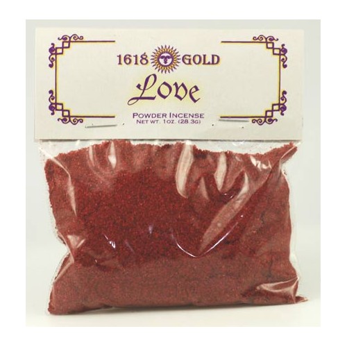 1oz Love Powder Incense for Romance