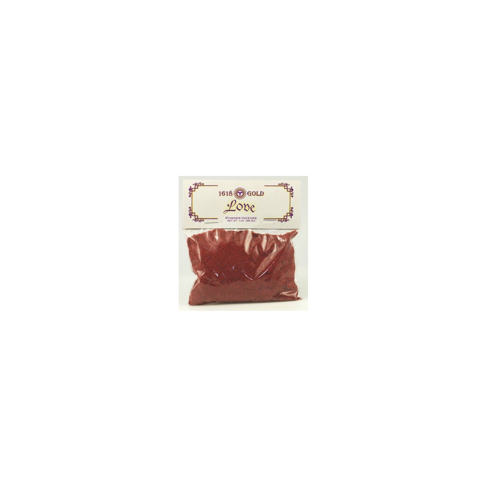 1oz Love Powder Incense for Romance