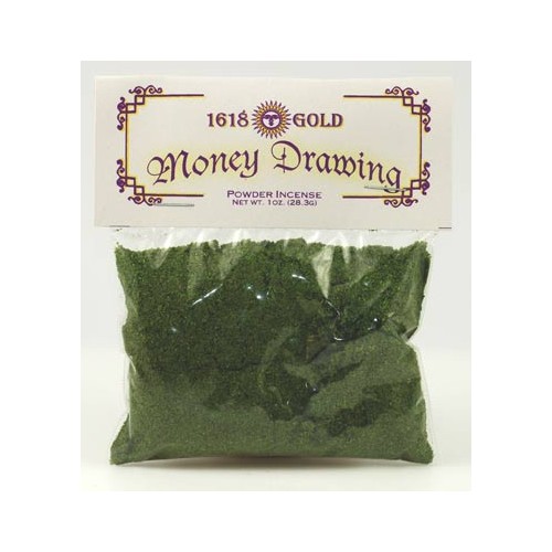 Money Drawing Powder Incense 1oz