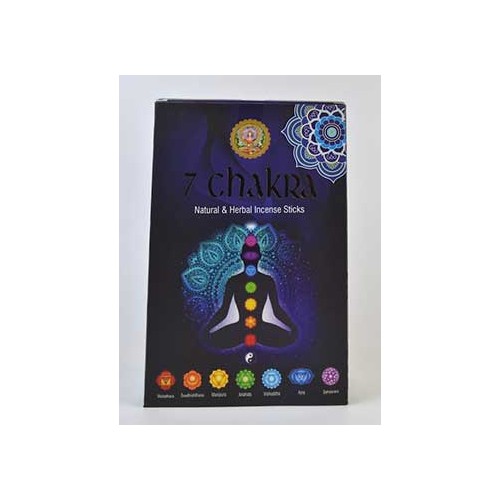 Set of 7 Chakra Incense Sticks - Aromatic Experience