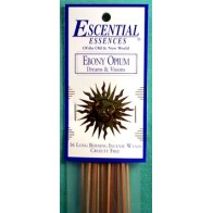 Paquete de 16 Inciensos Ebony Opium para Serenidad