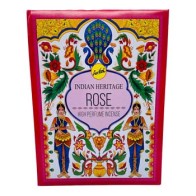 15gm Indian Heritage Rose Incense Sticks Pack