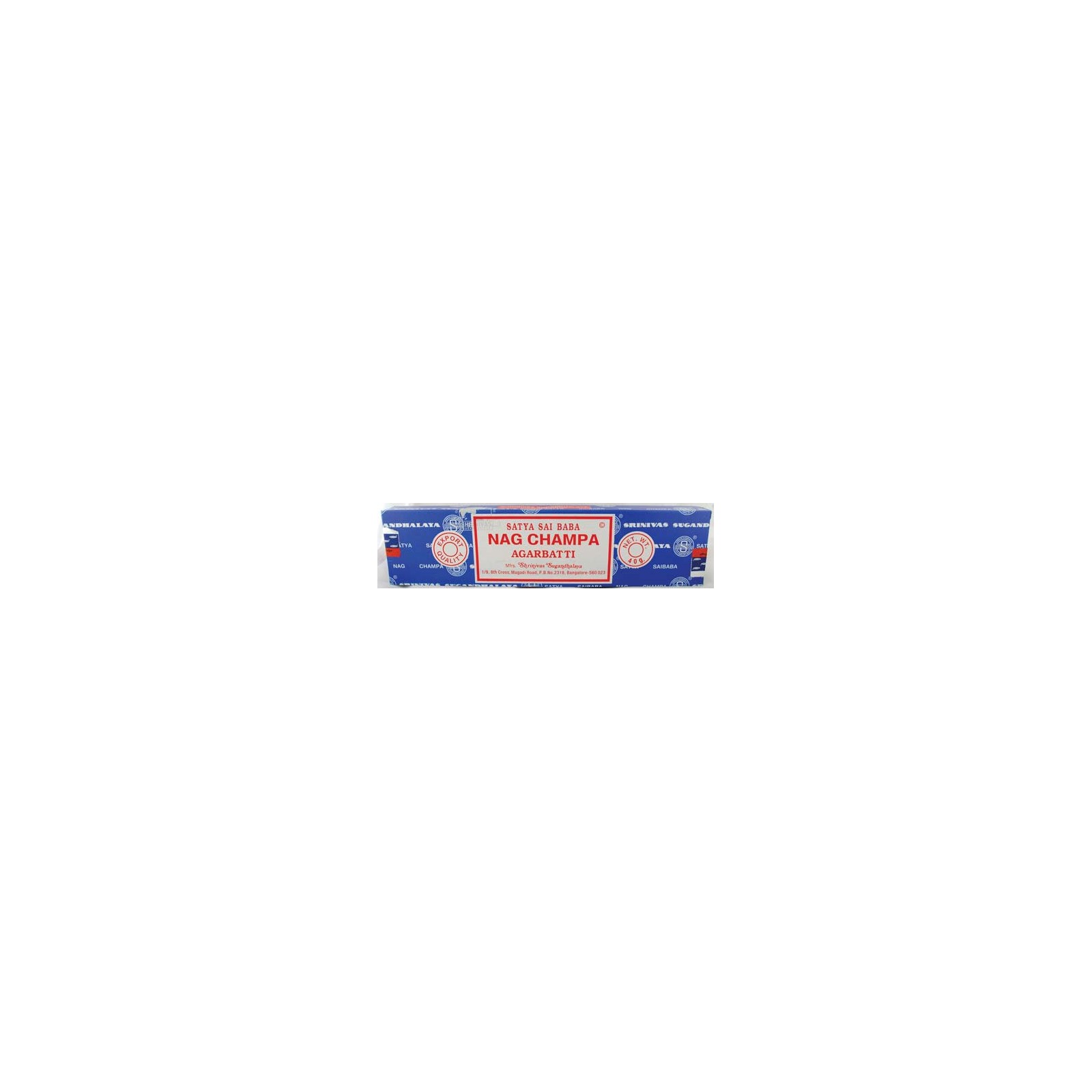 Varitas de Incienso Nag Champa 40g