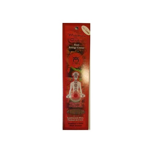 Muladhara Chakra Incense Sticks - Grounding Energy