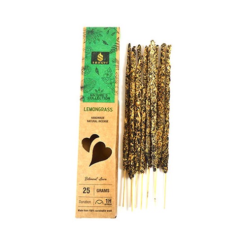 25gm Lemongrass Incense Sticks Sonavi