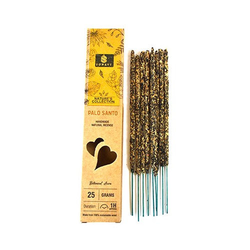 Varitas de Incienso de Palo Santo 25gm para Relajación