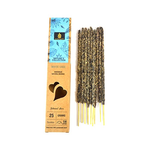 25g White Sage Incense Sticks