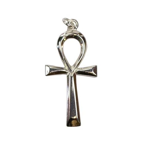 Colgante de Plata Esterlina Ankh para la Vida Eterna