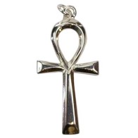 Colgante de Plata Esterlina Ankh para la Vida Eterna