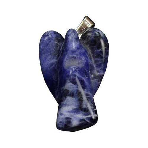 Sodalite Angel Pendant for Meditation