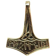 Thor's Hammer Pendant for Norse Mythology