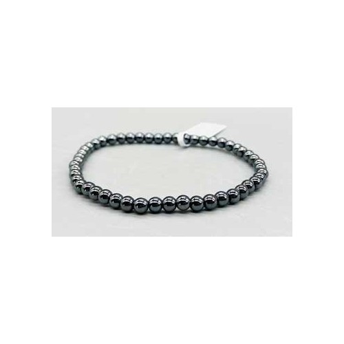 4mm Hematite Bracelet