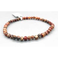 4mm Brecciated Jasper for Grounding and Vitality