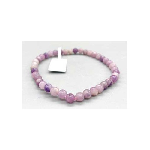 4mm Lepidolite Healing Bracelet for Relaxation