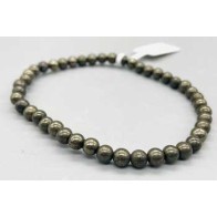 4mm Protective Pyrite Bracelet