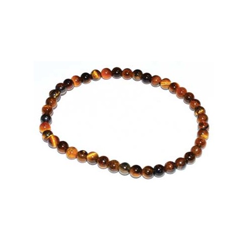 Pulsera de Ojo de Tigre para Coraje y Prosperidad