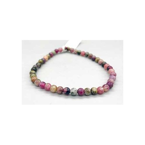 4mm Mixed Tourmaline Bracelet