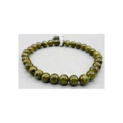 5-6mm Green Garnet Bracelet for Health