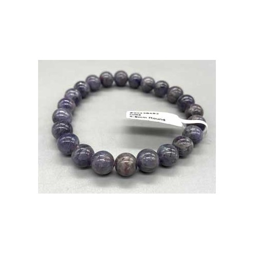 5-9mm Iolite Bead Bracelet for Balance