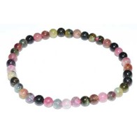 5-7mm Mixed Tourmaline Bracelet for Protection