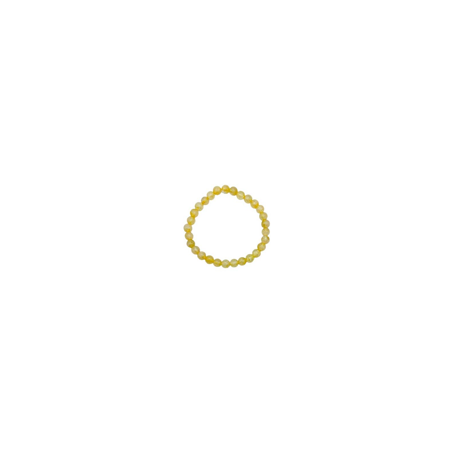 6mm Citrine Bracelet