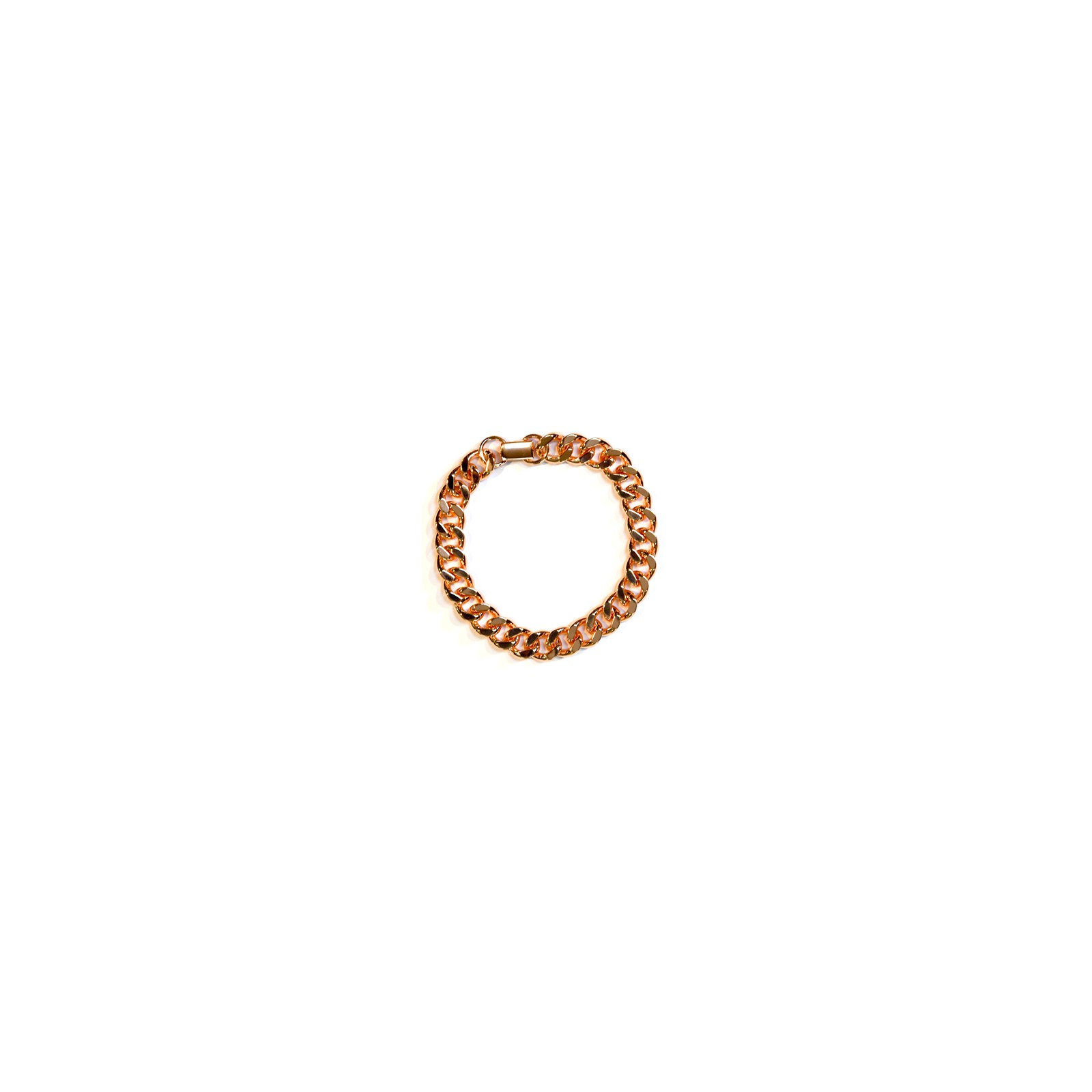 Heavy Copper Chain Bracelet for Well-being