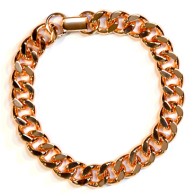 Heavy Copper Chain Bracelet for Well-being