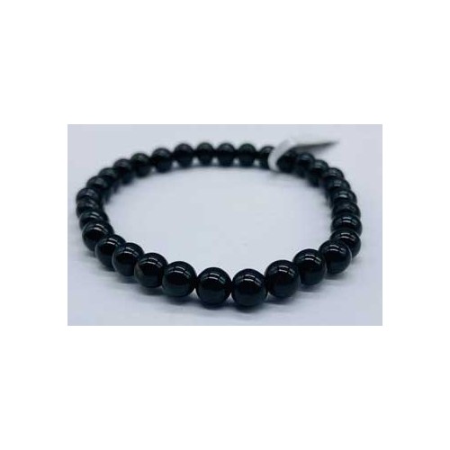 6mm Black Tourmaline Bracelet