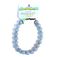 8mm Angelite Bracelet for Tranquility