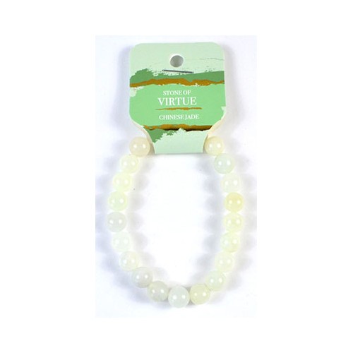 Pulsera de Jade Chino de 8mm para Energía Positiva