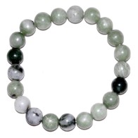 Pulsera de Jade Verde para Buena Suerte