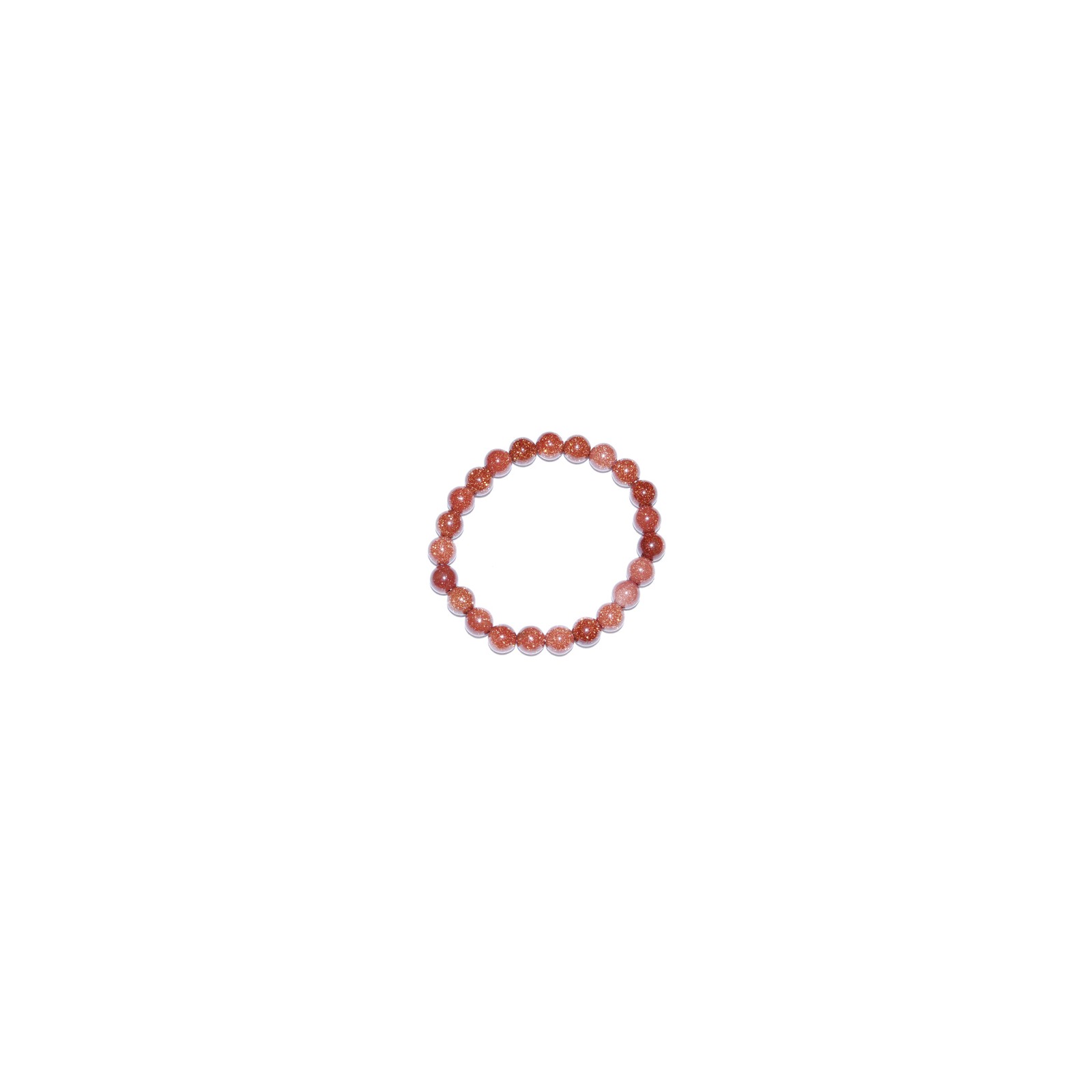 8mm Goldstone Bracelet for Ambition