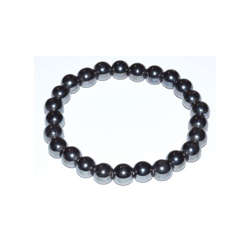 Pulsera de Hematites de 8mm para Anclaje